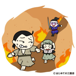 乱取りシーン（戦国時代）モブ