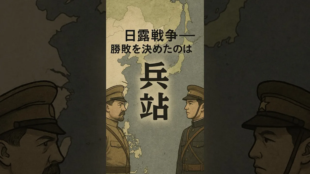日露戦争の勝敗を決めた兵站 サムネイル