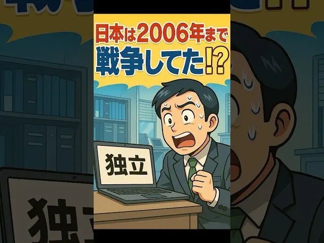 【え！】日本は2006年まで戦争してた！？【モンテネグロ戦争】 サムネイル