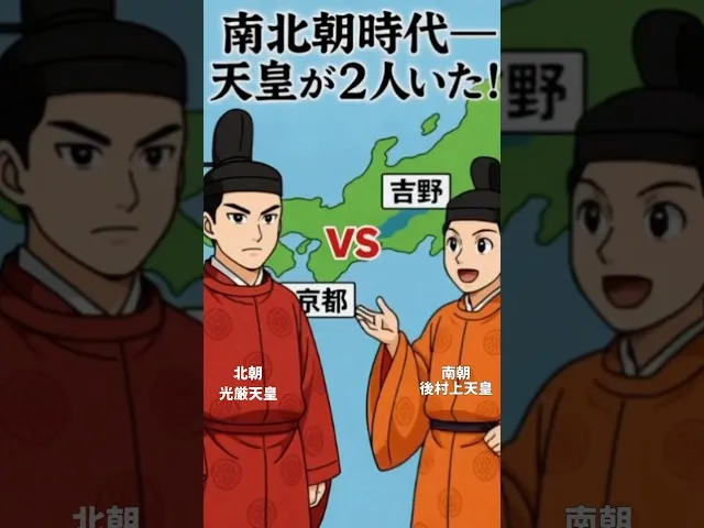 【南朝滅亡の本当の理由】理想だけじゃ勝てない！ サムネイル