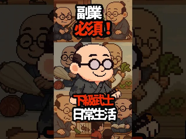 【えっ戦わないの？】江戸時代の武士の仕事が意外すぎた！ サムネ