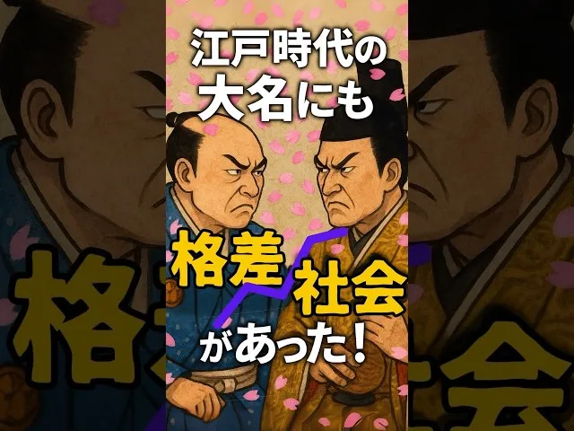 江戸時代の大名にも格差社会があった！　サムネイル