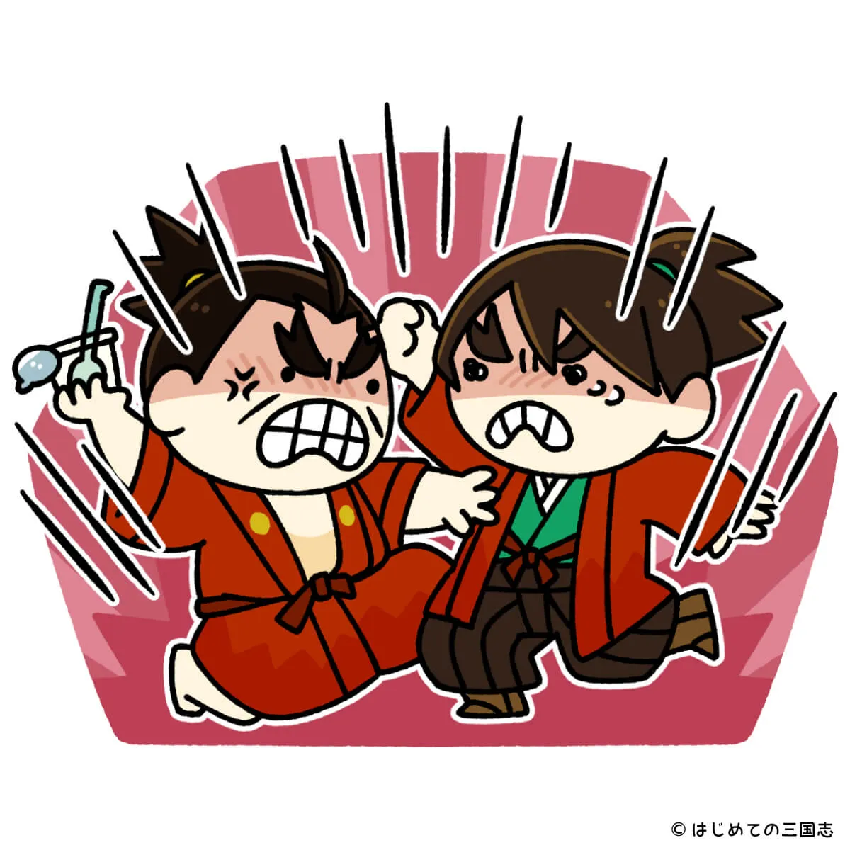 織田信長と喧嘩をする織田信勝