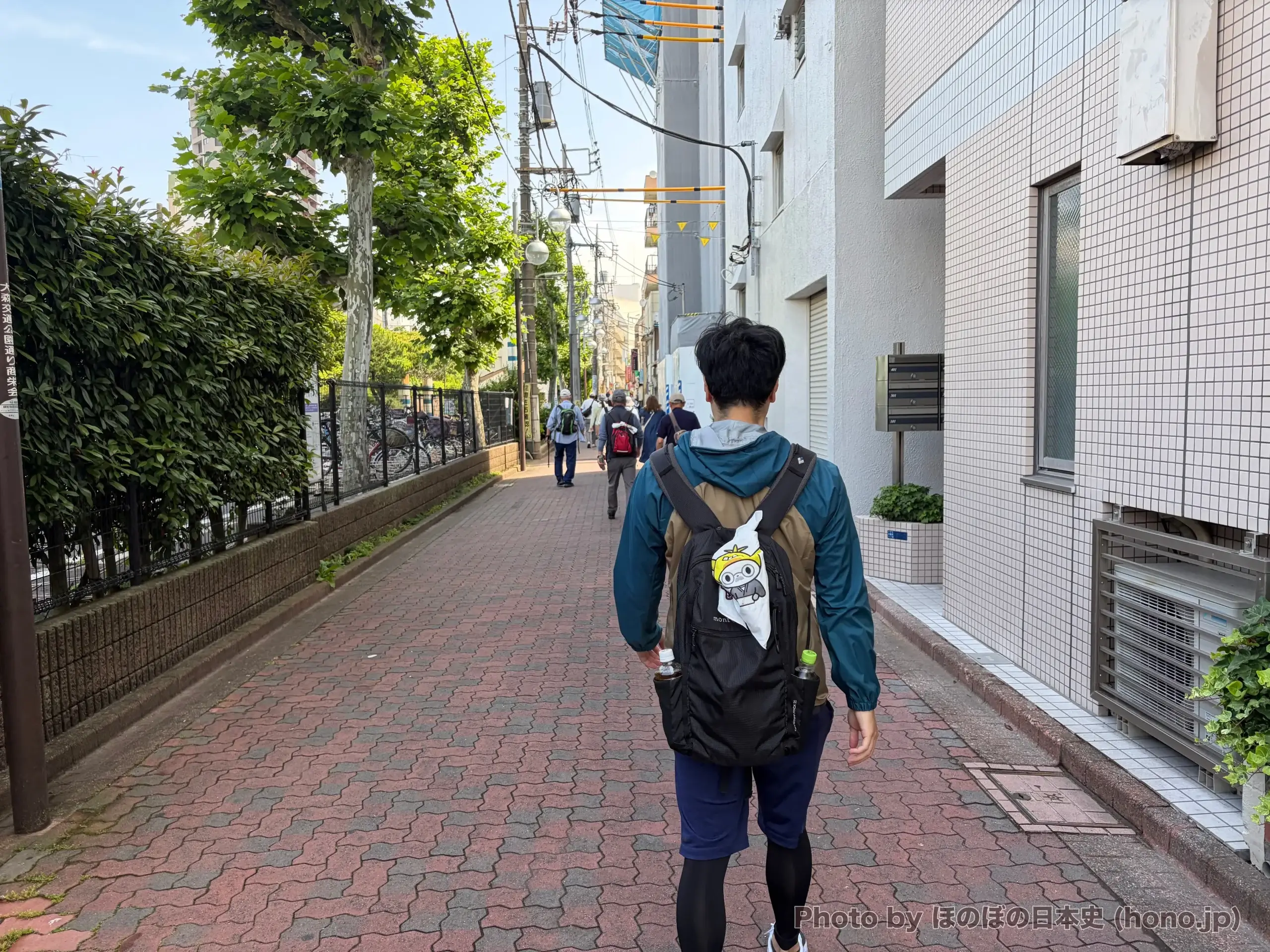 第19回OTAウォーキング中のおとぼけ